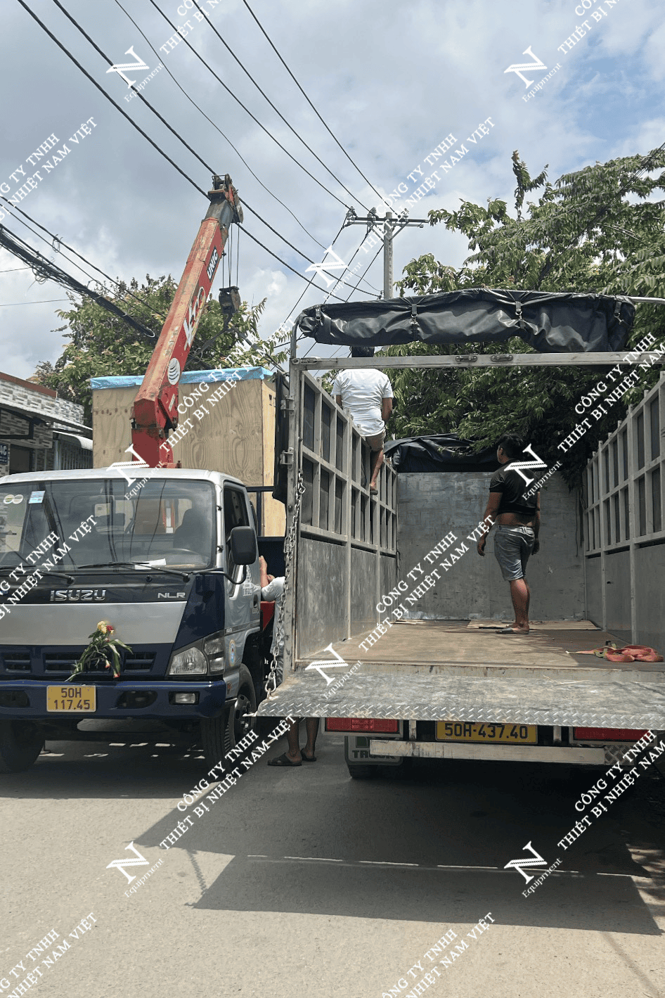 Giao thiết bị lò hơi và chuẩn bị lặp đặt tại nhà máy.png