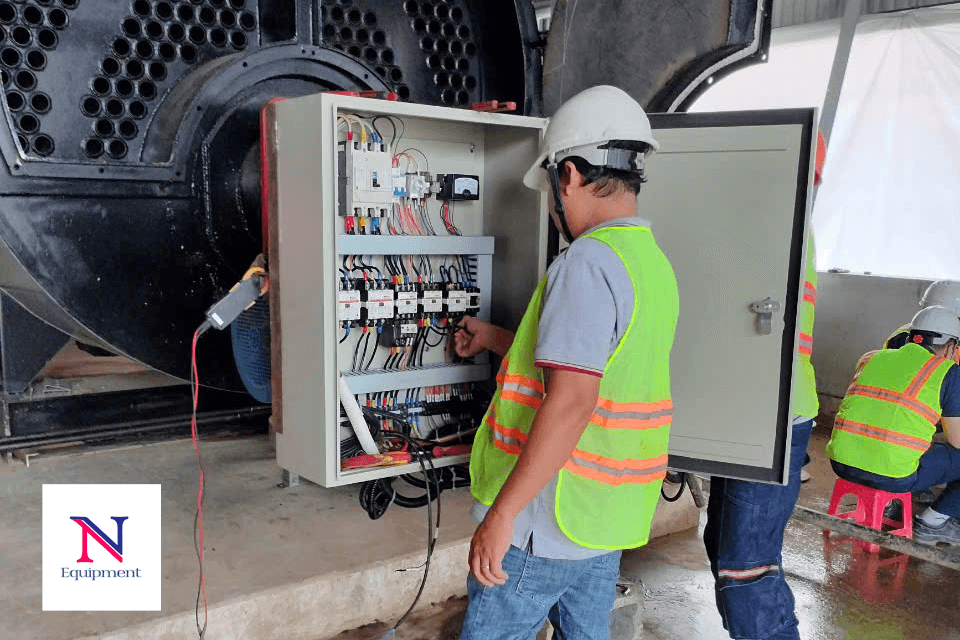 Nam Việt lắp đặt và vận hành bộ đầu đốt dầu DO tại Nhà máy Mayzer, Long An.png