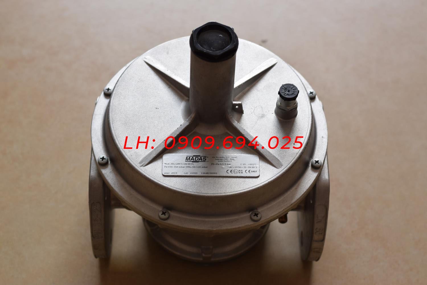 Van giảm áp Madas RG/2MCS DN50 FL - P2 150-350 mbar