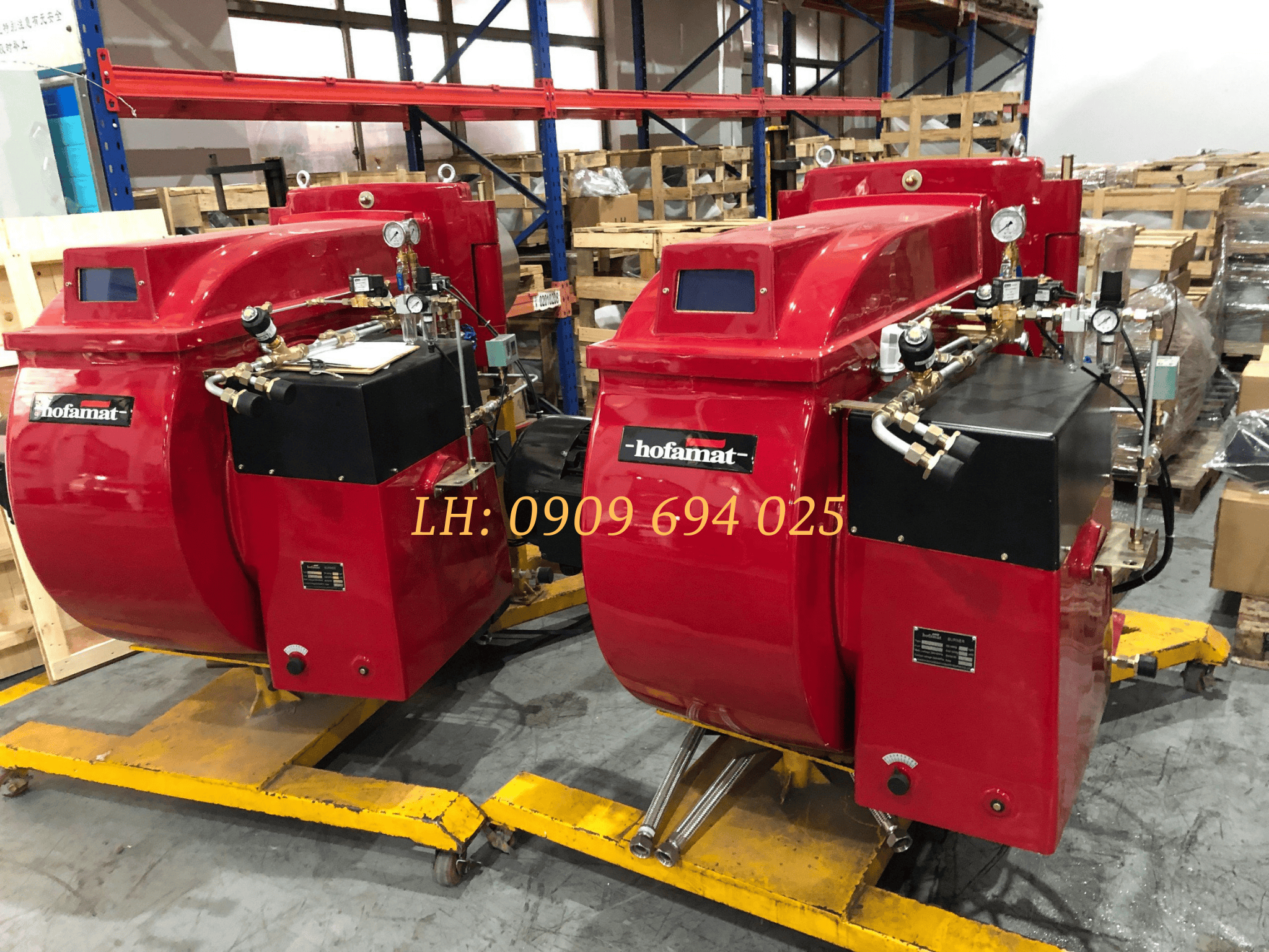 Dòng đầu đốt dầu FO Hofamat HZYJ công suất lớn